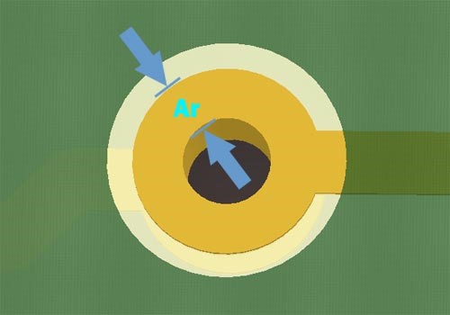 Annular ring idea for through hole pads or vias